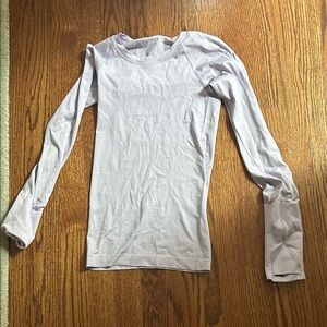 lululemon Long Sleeve Lavender Top